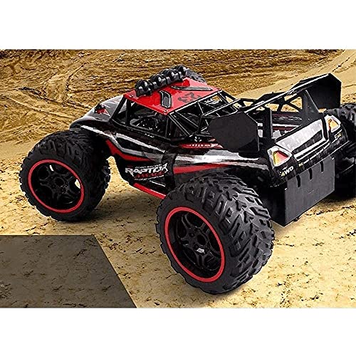 ZHRENXN Fast RC Car Girls Boys Toys Escalador Vehículo Todoterreno Recargable 2.4Ghz Radio Controlled Rock Monster Cars 4WD Alta Velocidad Al Aire Libre Impermeable Todo Terreno Buggy Camiones Eléctri
