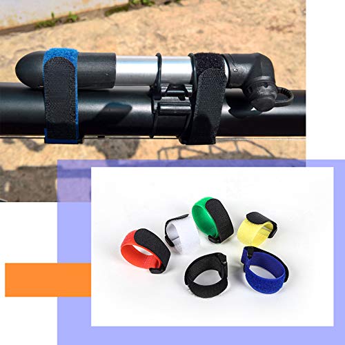12 correas de batería con hebilla de 20 x 200 mm, colores mezclados, ganchos y bucles antideslizantes para RC Drones, Aviones, Quads Cars