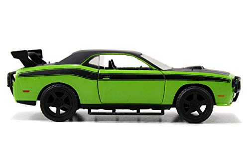 2008 Dodge Challenger [Jada 97140], "Fast and Furious", Verde / Negro, 1:32 Die Cast