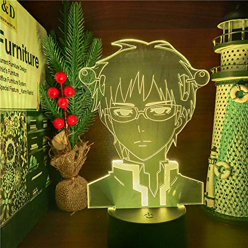 3D Night Light Anime Figuras El juguete de PVC 3D LED Figura de acción de luz nocturna muñeca muñeca sensor de tarificación juguete Juguetes para niños