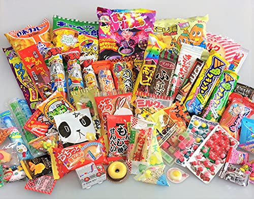 52 Japanese Candy and Snack Okashi Set