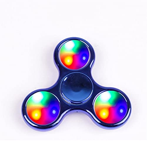 ABS ABS ABS ABS Ansiedad Spinner Juguete LED LED Mano Spinner Anti Ansiedad Fidget Mano Fidget Juguetes Juguetes de acero inoxidable Rodamiento Spinner Juguetes Estrés Alivio Juguetes Para Adultos Niñ