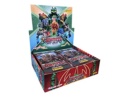 Action Cards Gormiti 2- Caja 24 Sobres, Color Verde (Panini España