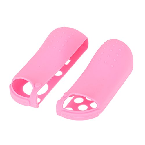 Amazingdeal365 Gamepad Funda de Silicona Protectora para Nintendo Gaming Console Switch (rosa)