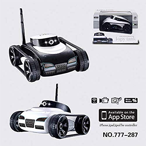 ANAN RC Tank Toy, con la cámara para admitir la transmisión de Video en Tiempo Real, Control Remoto WiFi Mini Spy Tank Toy Car, Control de conexión de aplicación móvil