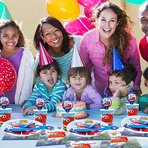 Animal Crossing Fiesta de Cumpleaños para Fanáticos de Juegos,Animal Crossing Pancarta,Plato,Taza,Servilleta,Mantel,Cuchara,Tenedor,Cuchillo,Soplador y Fondo para Chicos Fiesta Decoración