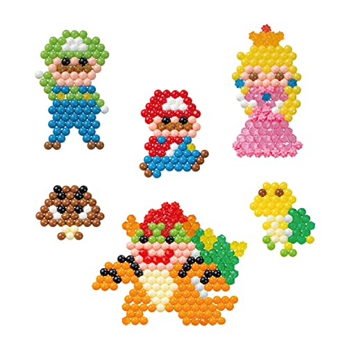 Aquabeads- Super Mario Set de Personajes, Color (EPOCH 31946)
