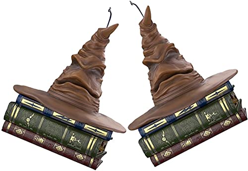 Árbol de Navidad Artificial Harry Potter Clasificación Sombrero Adorno de Navidad, Adorno de Navidad de Recuerdo 2021, Harry Potter Clasificación Sombrero, Sonido y Movimiento Sombrero de Navidad DEC