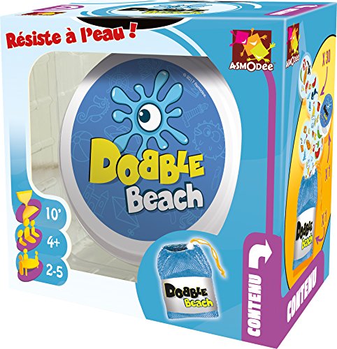 Asmodee - DOBBEAC01FR - Jeu - Dobble Beach