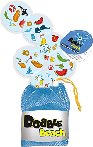 Asmodee - DOBBEAC01FR - Jeu - Dobble Beach