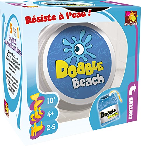 Asmodee - DOBBEAC01FR - Jeu - Dobble Beach