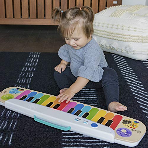 Baby Einstein, Hape Juguete electrónico de madera Notes & Keys Magic Touch, +12 meses
