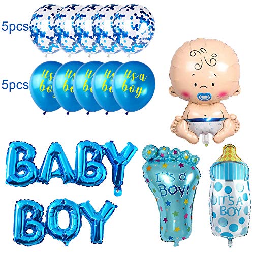 baby shower niños,Gender Reveal Decoration,Boy or Girl Party,Accessorios Baby Shower,niño Cumpleaños Baby Shower Decoración,globos de fiesta para baby shower,pancartas para baby shower