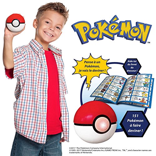 Bandai 80598 Guess Kanto-Poké Ball-Parle - Juego electrónico francés