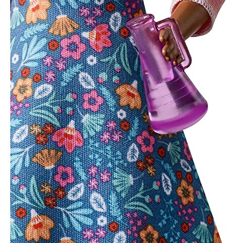 Barbie GDJ35 GDJ35 - Muñeca Profesora con 10 Accesorios educativos, Incluyendo Globo Giratorio y Ordenador portátil, Juguete para niños
