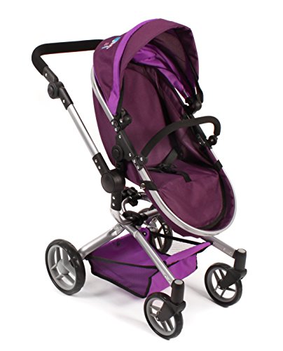Bayer Chic 2000 593 25 – Carrito para muñecas Yolo, Color Morado