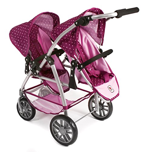 Bayer Chic 2000 689 29, Carrito para muñeca, Morado/lila, 71 x 79 x 47 cm , color/modelo surtido