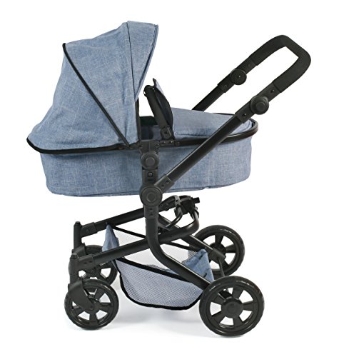 Bayer Chic 2000 Cochecito para muñecas Mika, 595 50, color azul
