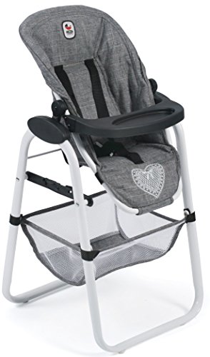Bayer Chic 2000-Trona para muñecas, Color Vaqueros Grises. (655 76)