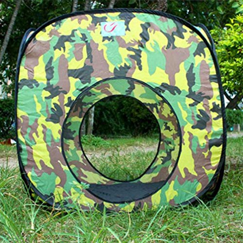 BESPORTBLE Tiendas de Campaña para Niños Casa de Juegos Al Aire Libre con Túnel Cuadrado Castillo Portátil Cama para Niñas Niños Actividades para Niños Pequeños