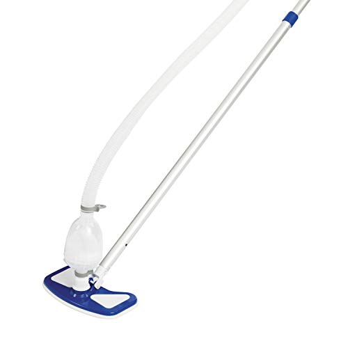 Bestway 58237 – 19 FLOWCLEAR Deluxe Maintenance Kit, Set de limpieza con Skimmer, piscina Aspiradora, buitrones accesorio, multicolor
