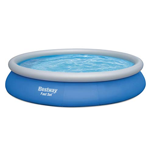 Bestway Fast Pool Set 457x84 cm, mit Filterpumpe Piscina con Bomba de Filtro (457 x 84 cm), Color Azul, (57313)