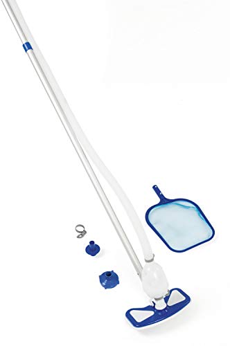 Bestway Flowclear AquaClean Pool Cleaning Kit, Poolsauger Zum Betrieb mit einem Filterpumpensystem Limpieza para Piscina con Sistema de Bomba de Filtro, 279,4 x 26,5 x 2,5 cm