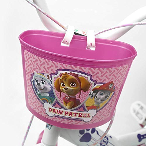 Bicicleta para niña con Licencia de la Patrulla Canina 16", Color Blanco