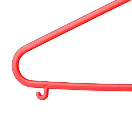 Bieco 04014142 – Perchas infantiles de plástico 8 unidades, color rojo , color/modelo surtido