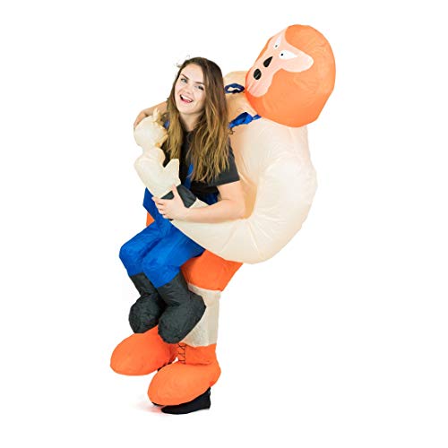 Bodysocks® Disfraz Hinchable de Luchador Adulto