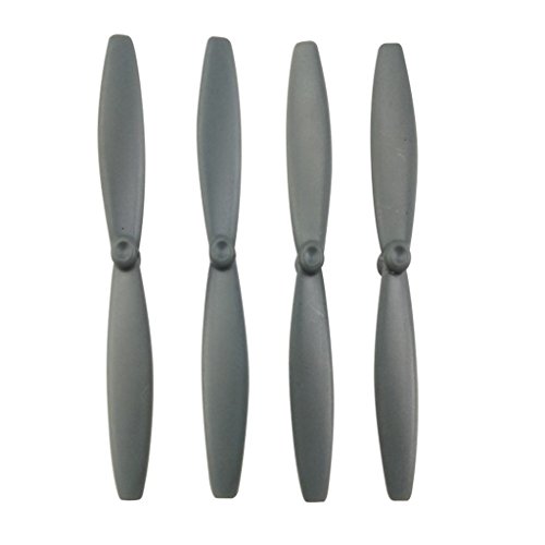 Bonarty 4pcs 65mm Propeller para Parrot Minidrone Rolling Spider RC Drone Repuestos - Gris