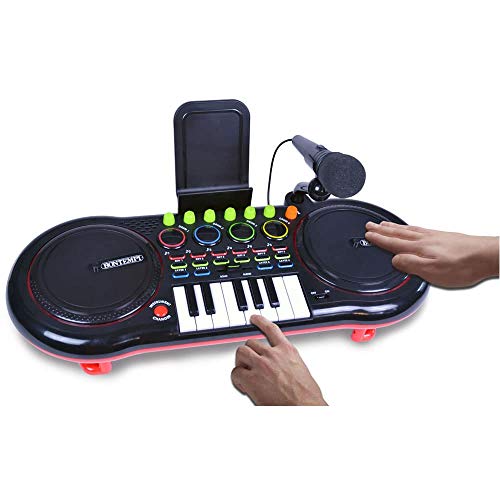 Bontempi-15 4900 Organo ELECTRONICO DJ Mixer CONEXIÓN MP3 con Efectos SONOROS 55X47X31 CM, Multicolor (181000)