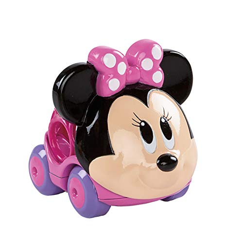 Bright Starts, Disney Baby Pack 2 Vehículos Mickey y Minnie, Colección Oball Go Grippers