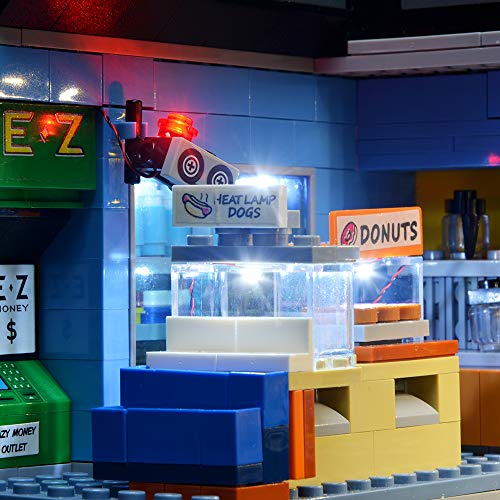 BRIKSMAX Kit de Iluminación Led para Simpsons-Compatible con Ladrillos de Construcción Lego Modelo 71016-Juego de Legos no Incluido