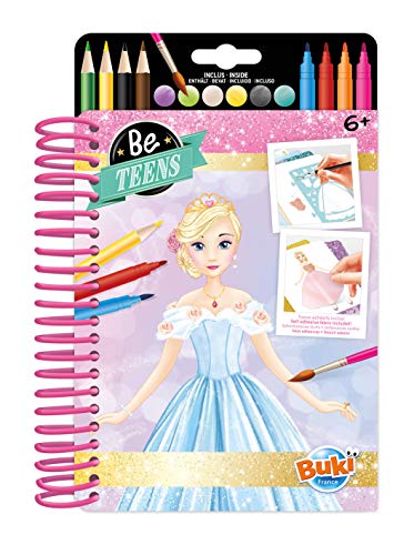 Buki France- Libreta Vestidos de Moda, Color (CM101)