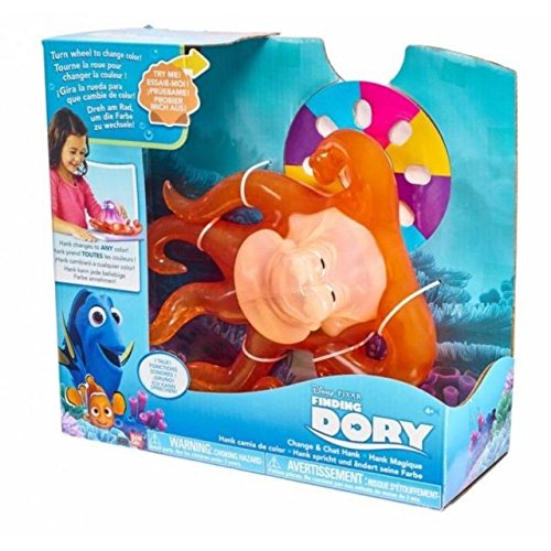 Buscando a Dory Nemo/Finding Dory Disney Muñeca Realista, Color Rojo (Bandai 36450)