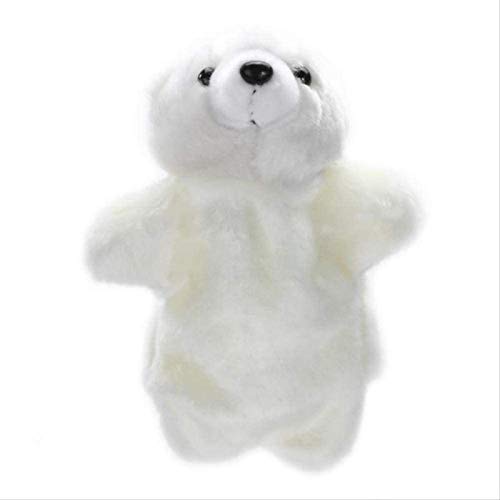 buyaoku Marionetas de Mano, Lindas Marionetas de Osos Polares, muñecos Suaves, Peluches, Lindos Regalos navideños