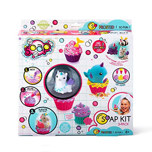 Canal Toys- Frosted Kit de Crear 3 Jabones, Multicolor (18)