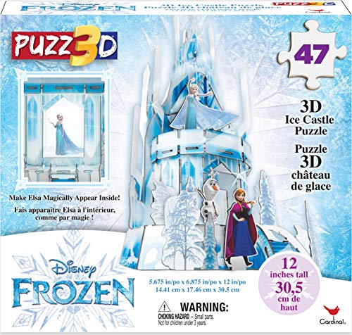 Cardinal Games- Frozen 2 3D Castle Puzzle, Multicolor (Spin Master Toys Ltd 6053088)