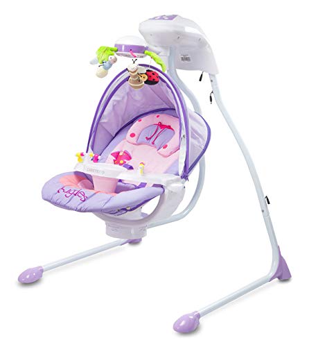 Caretero Bugies Columpio El‚ctrico, Nido-Bugies Violeta