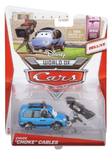 Cars 2 - Vehículo Chuck Choke Cables (Mattel BDW69)