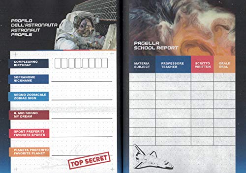 CARTOON WORLD Agenda escolar Nasa – Azul
