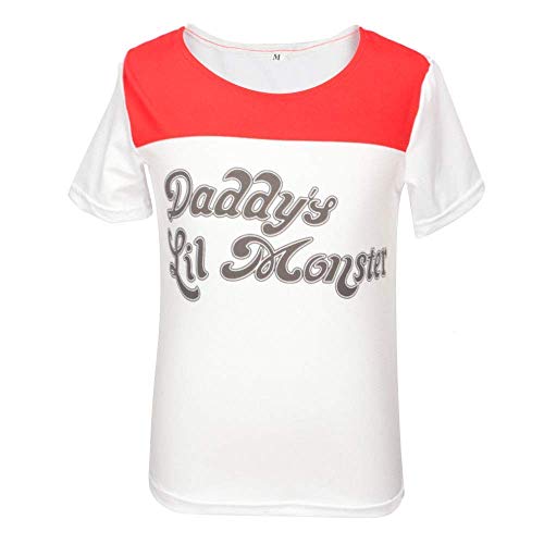 CBBI-WCCI Niñas Harlyquin Outfit Carnaval de Halloween FancyDress (Rojo, 7-9 años (130-140cm))