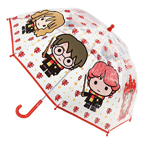 CERDÁ LIFE'S LITTLE MOMENTS- Paraguas Transparente de Harry Potter - Licencia Oficial Warner Bros, Color (2400000551)