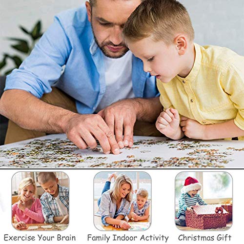CHANGJIU Rompecabezas para Adultos 1000 Piezas-Bellis Grass Bokeh (75 * 50cm) -