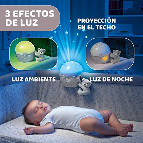 Chicco-Nezt2Stars Neutral Móviles De Cuna, Color Gris (00009863000000)