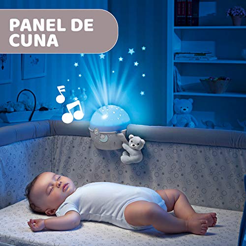 Chicco-Nezt2Stars Neutral Móviles De Cuna, Color Gris (00009863000000)