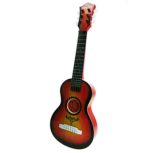 Claudio Reig 7084 - Guitarra 6 cuerdas de forma clásica española para niños, Material plástico