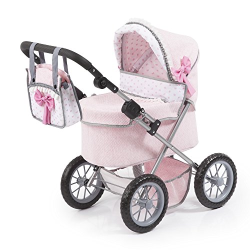 CLAUDIO REIG- Cochecito Muñecas Bebé-Paseo, Color Rosa (RER13052)