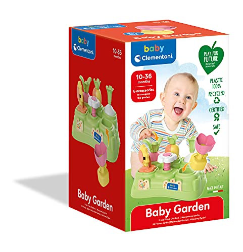 Clementoni-17277 - Mi primer jardín - Juguete bebé a partir de 10 meses